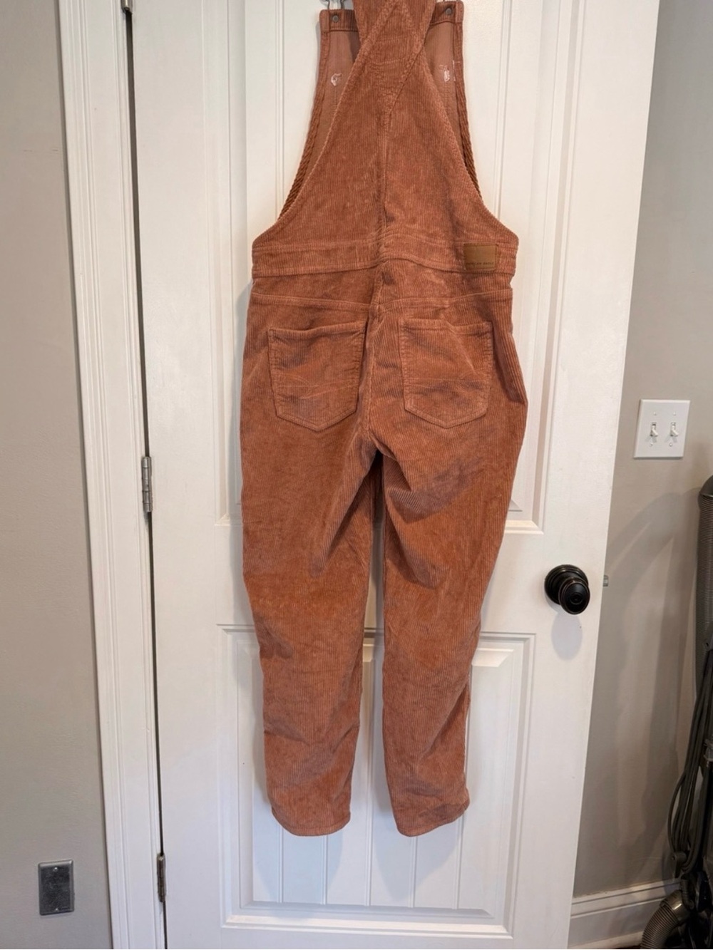 American Eagle Outfitters Rust Corduroy Overalls - Picture 6 of 6